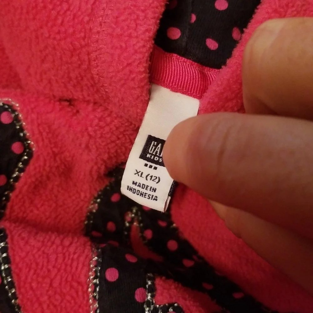 Girls 12 gap logo hoodie sweatshirt‎ shirt